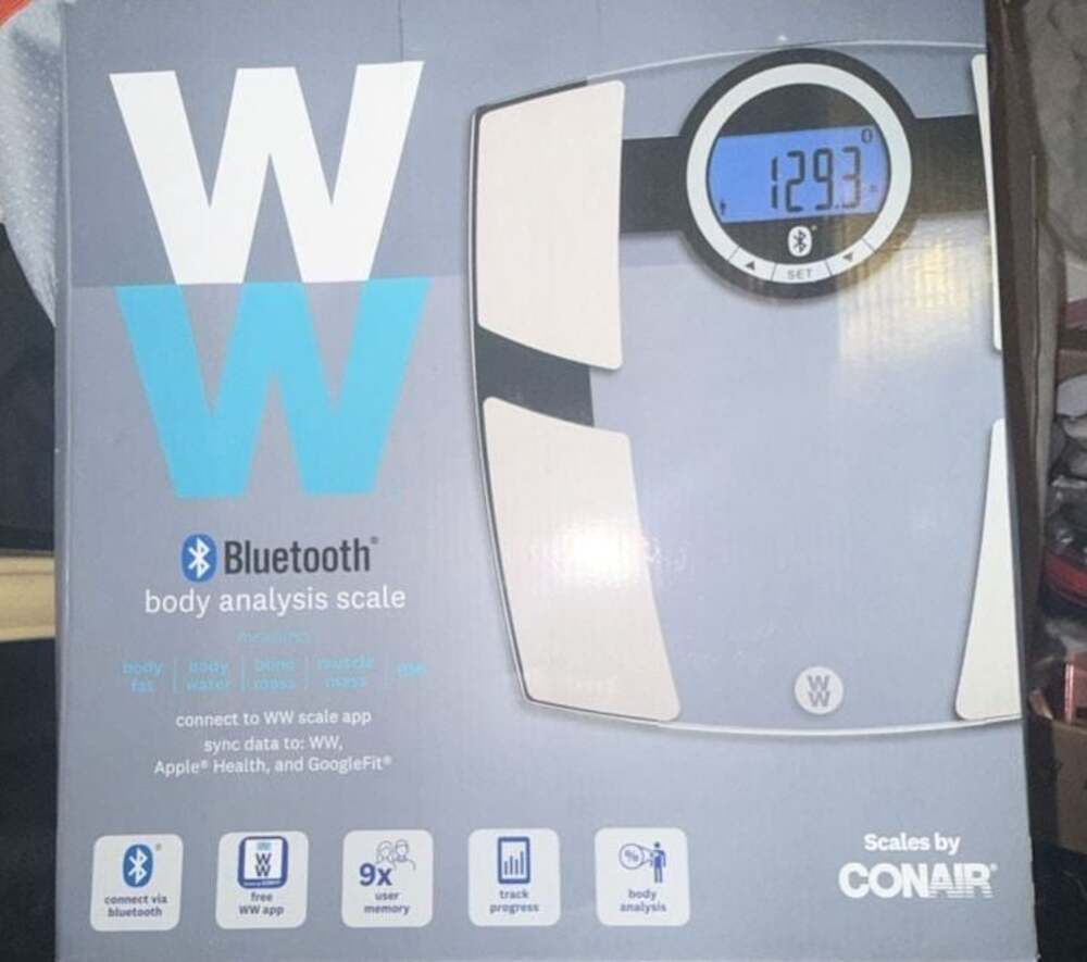 Weight Watchers by Conair Bluetooth Body Analysis Scale Model WW916XF
